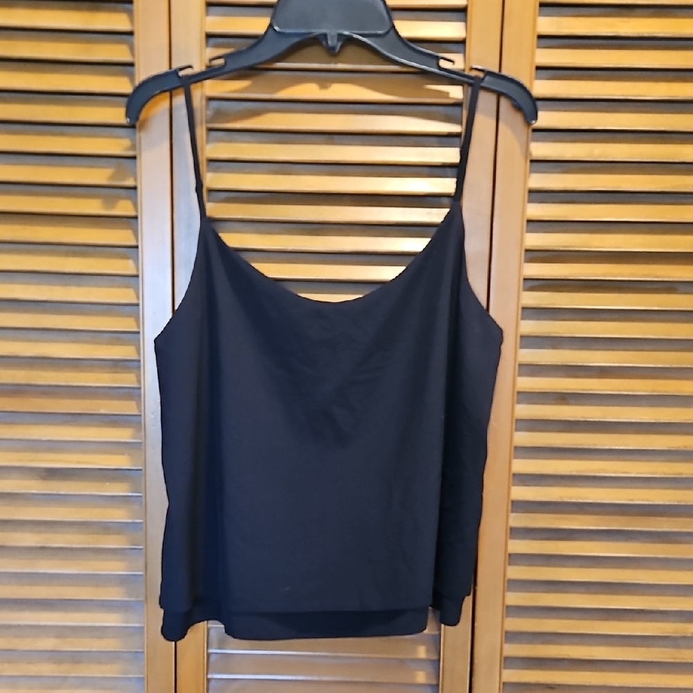 Athleta Black Spaghetti-Strap Camisole